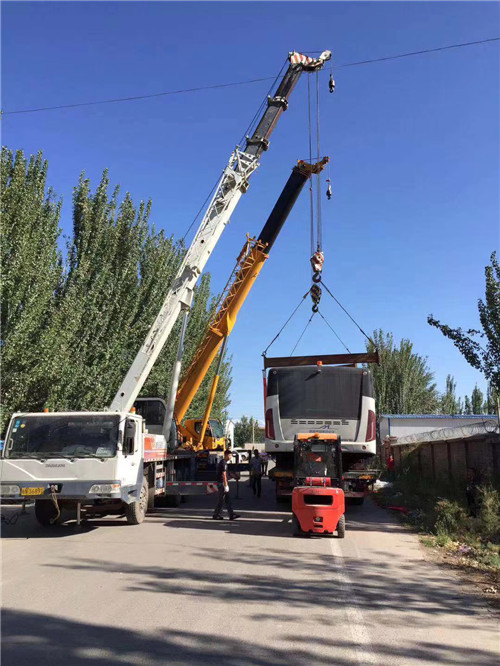 延川县港口集装箱搬运案例